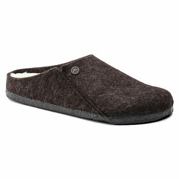 Birkenstock Zermatt Wool/Shearling Træsko Herre Beige | DK 192EBC